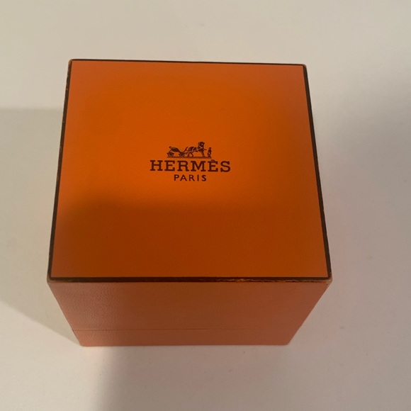 💍HERMÈS $1,400 Ariane Wedding Band 18K Rose Gold 48 size 4.5 - Picture 10 of 16